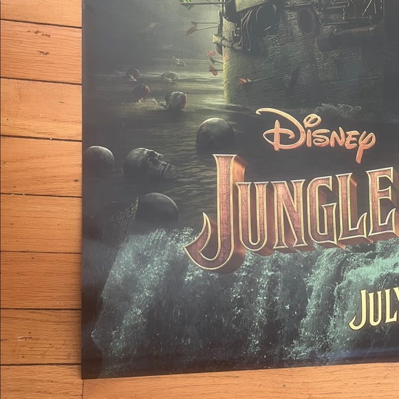 Jungle Cruise 27x40 Movie Poster Original Disney Double Sided - Picture 8 of 11